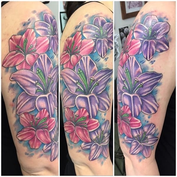 Lily Flower Tattoos  Tattoofanblog