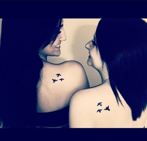 200 Matching Best Friend Tattoos (BFF) (July 2020)