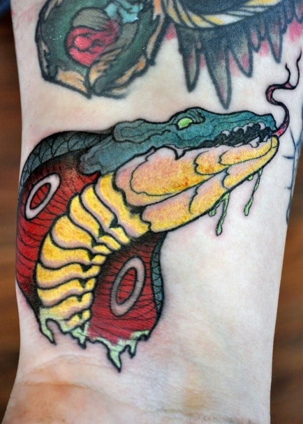 little-red-snake-tattoo