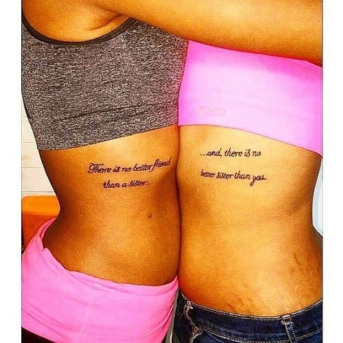 Matching Friendship Tattoo Quotes