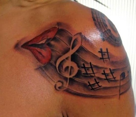 music tattoos designs ideas pictures 18