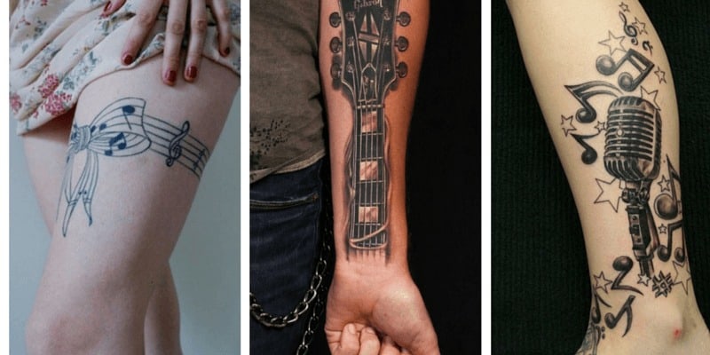 Music Tattoos  Music Says All the Things I Always Wanted to Say