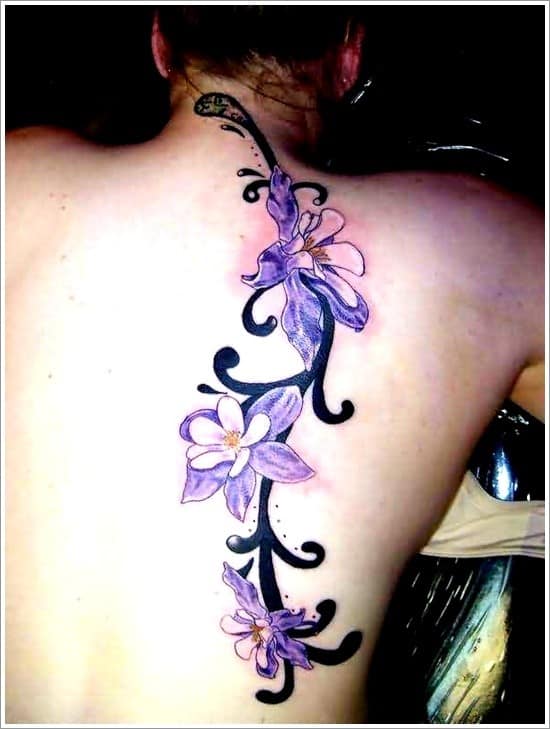 80 Butterfly tattoos with flowers for women  nenuno creative