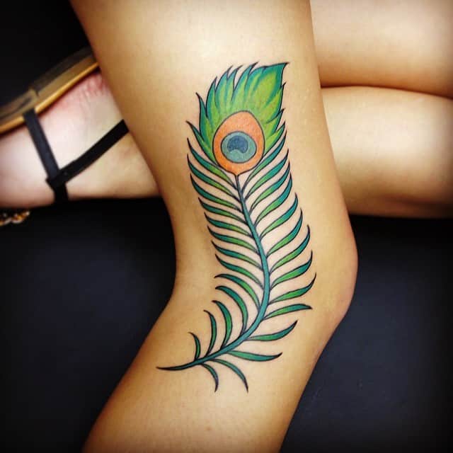 peacock feather tattoos