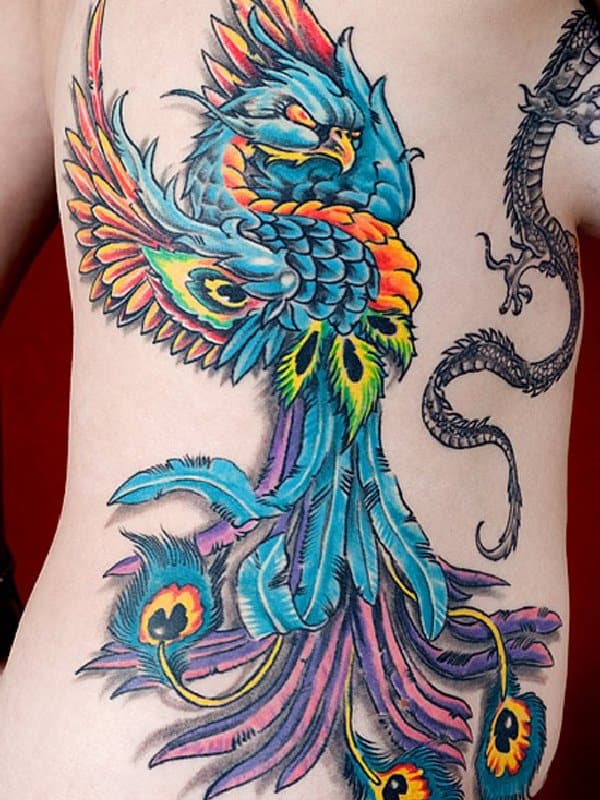 30 Gorgeous Phoenix Tattoo Designs