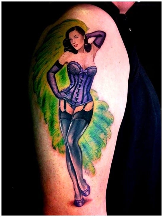 katy perry pin up tattoo