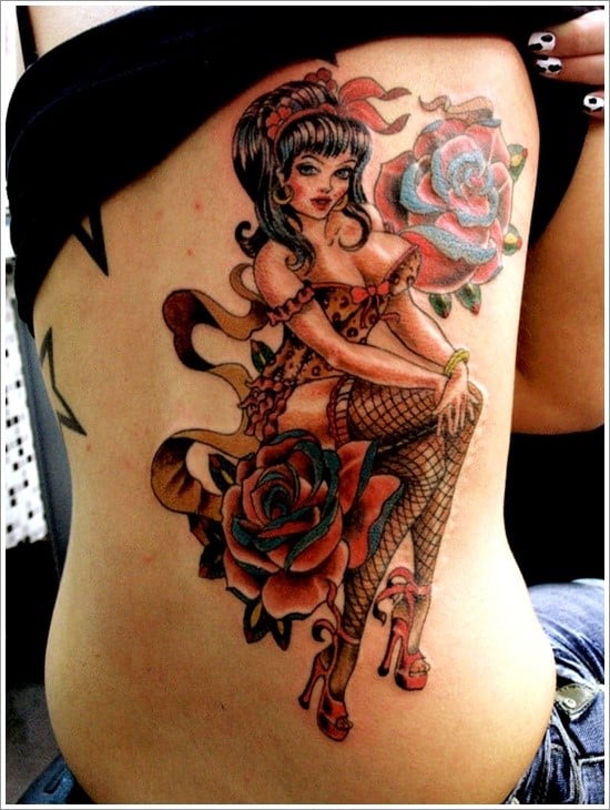 katy perry pin up tattoo