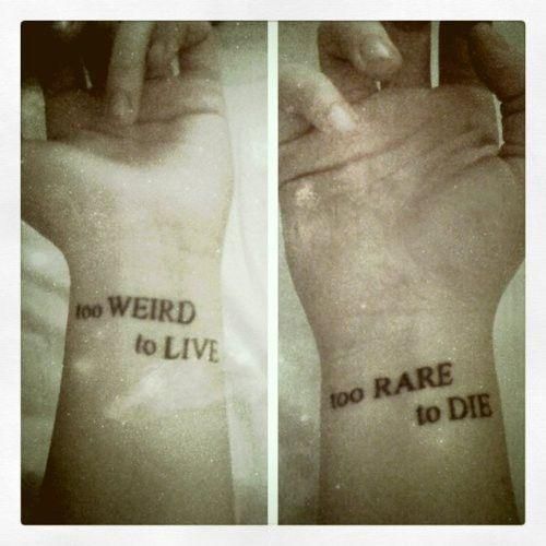 Quote for Best Friend Tattoos