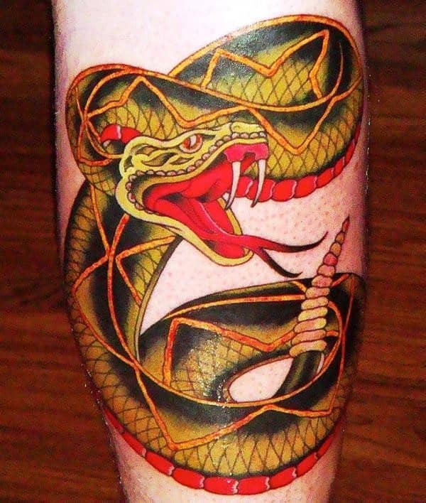 rattle-snake-tattoo