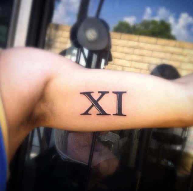 130 Breathtaking Roman Numerals Tattoos