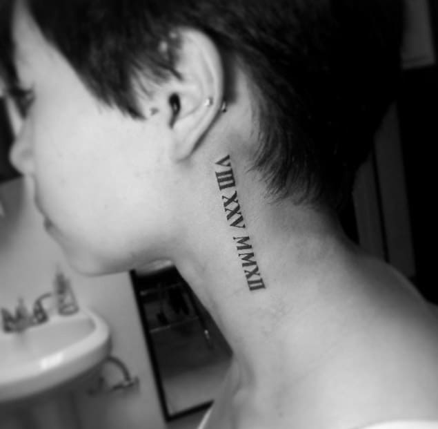 100 Stylish Roman Numerals Tattoos Ideas (September 2021)