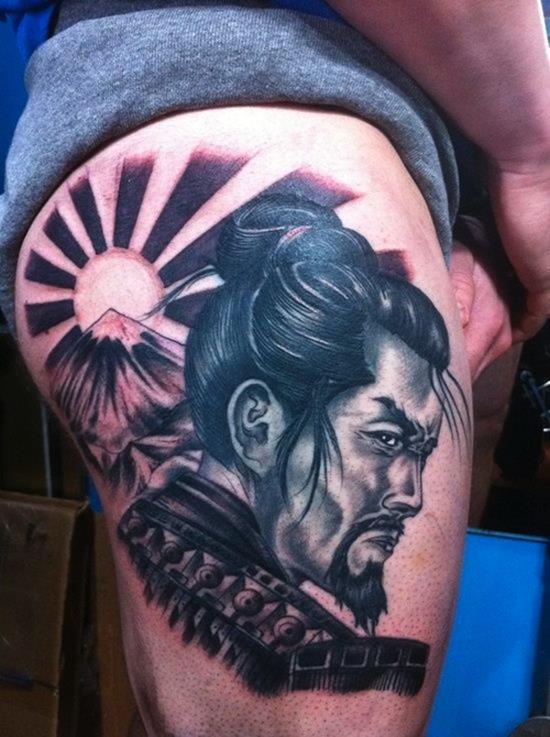 samurai tattoo Japan