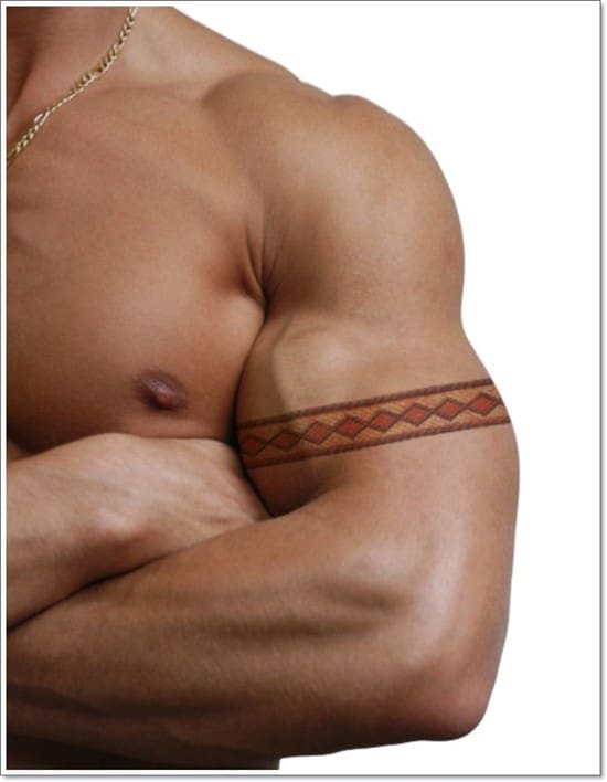 snake-skin-armband-tattoo-for-men