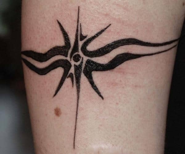 star-burst-armband-tattoo