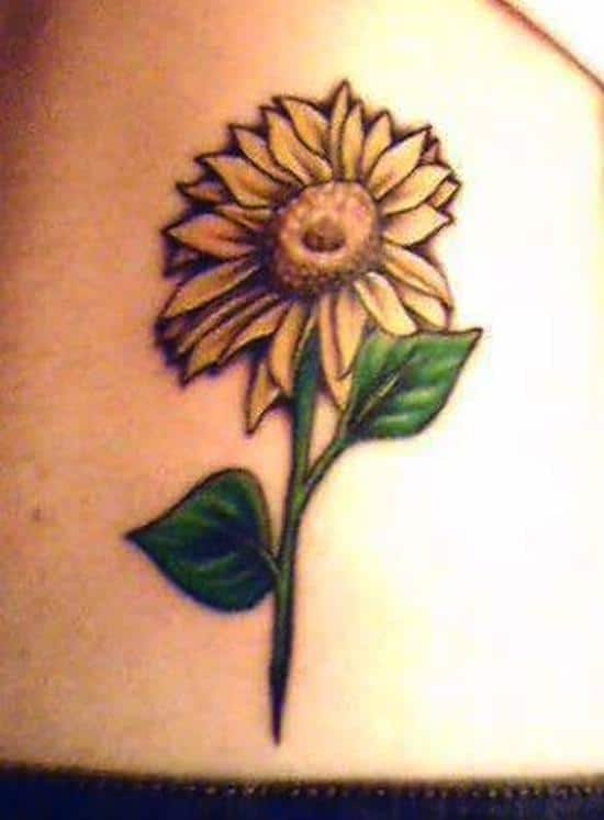 sunflower-tattoo-simple2