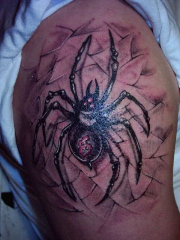 vampire-spider-tattoo