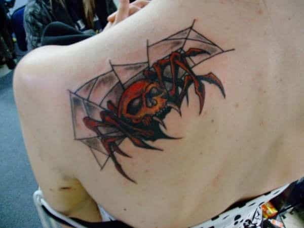 warrior-spider-tattoo