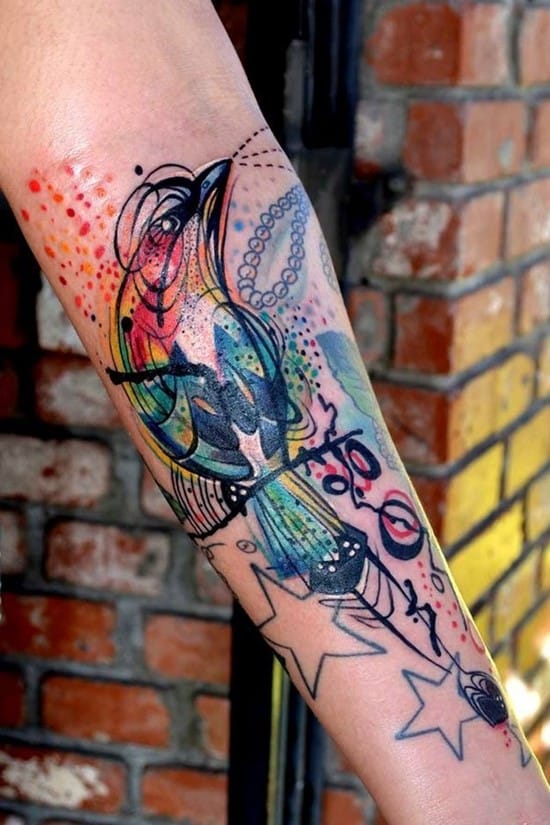 20 Best Watercolor Tattoos Design Ideas