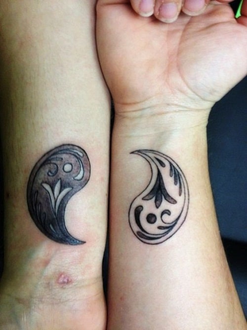 200 Expressive Matching Best Friend Tattoos Ideas