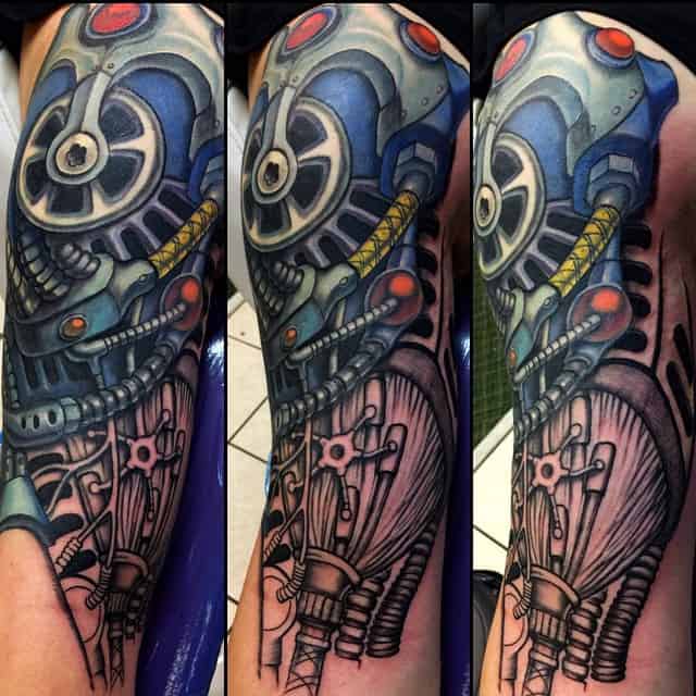 36 Mechanical Arm Tattoos With Meanings  TattoosWin