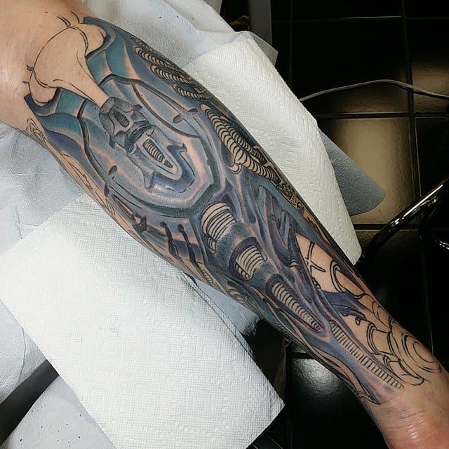 biomechanical tattoo