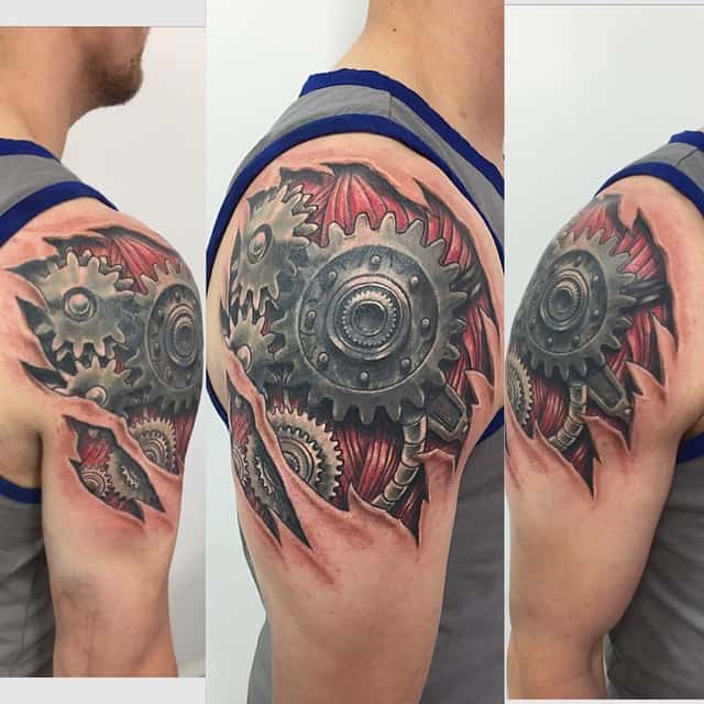 biomechanical tattoo