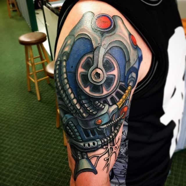 biomechanical tattoo