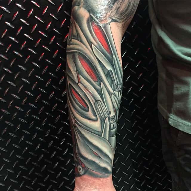 biomechanical tattoo