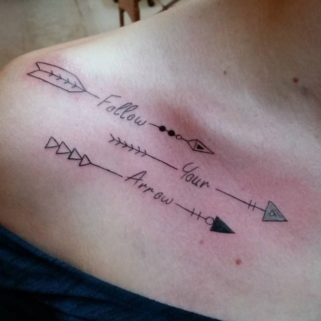 47 Awesome Arrow Tattoo Ideas [2024 Inspiration Guide] | Mens arrow tattoo,  Small arrow tattoos, Arrow tattoos