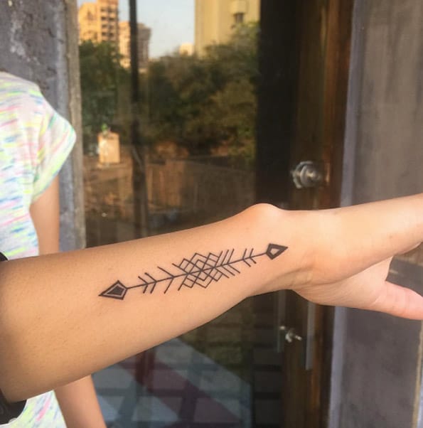Arrow Tattoo Design by Vikas Malani