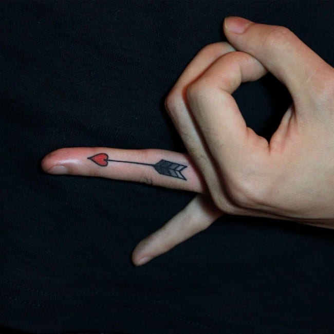 70 Most Unique Arrow TATTOOS For Men  Women  Arrow tattoo finger Arrow  tattoos for women Mens arrow tattoo