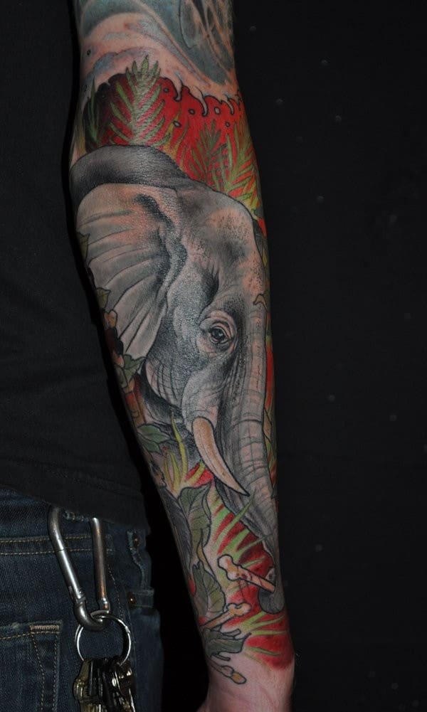 Beautiful Elephant Tattoos