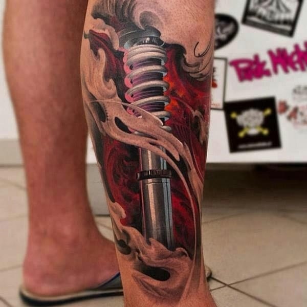 biomechanical tattoo