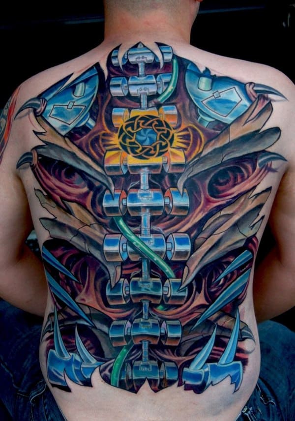 Exploring the Fascinating World of Biomechanical Tattoos  CTMtattoo