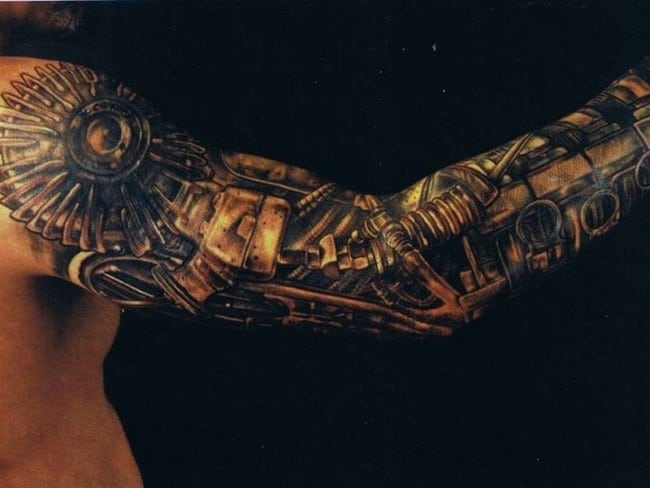 biomechanical tattoo