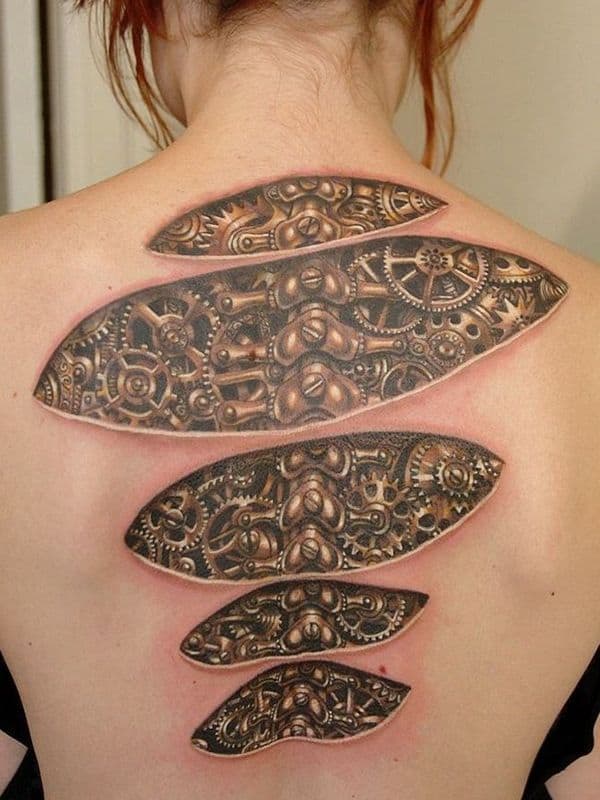 biomechanical tattoo