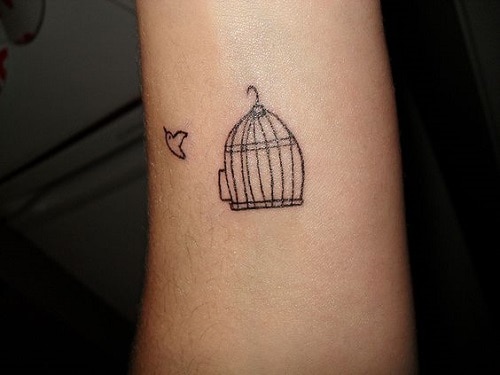 Bird Cage Tattoo