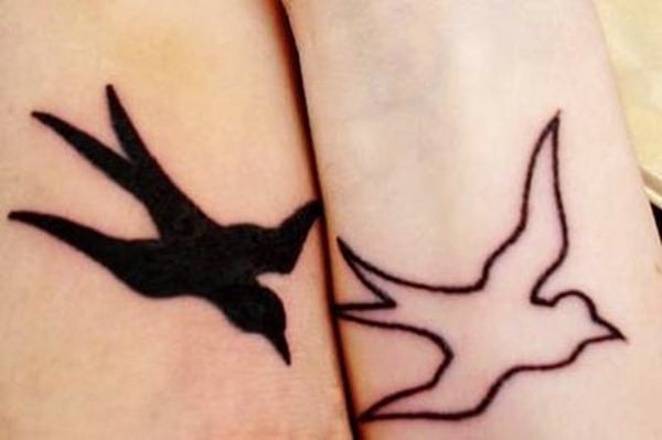 Bird Matching Sister Tattoo