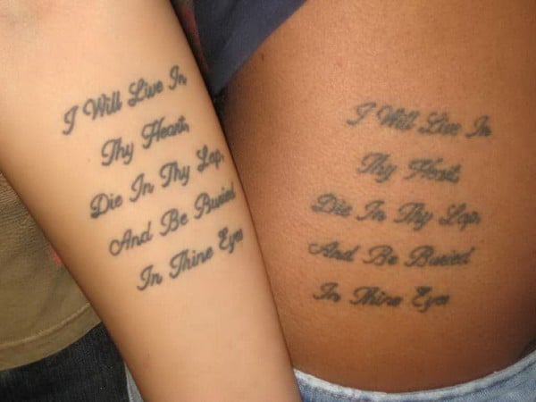 Brother And Sister Tattoos