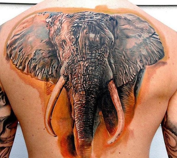 Cute Small Elephant Tattoos