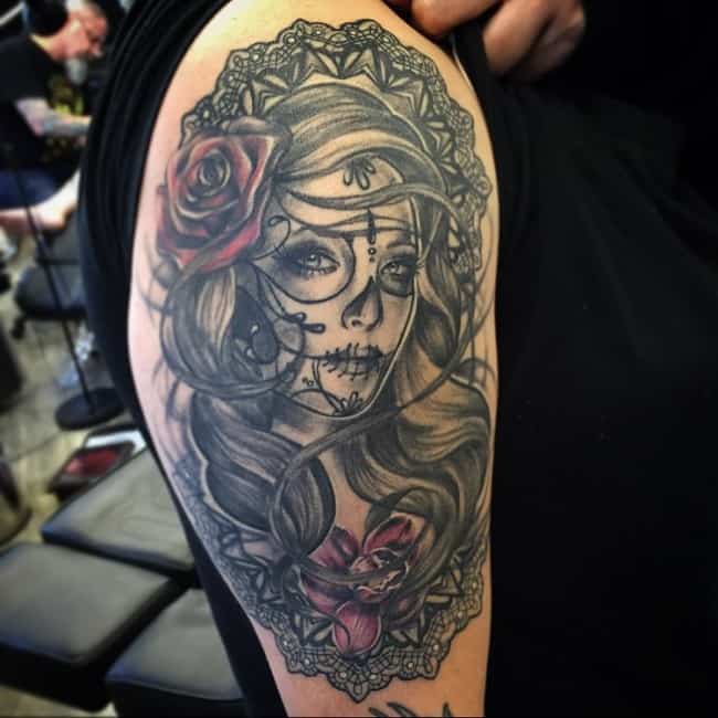 150 Meaningful Day Of The Dead Tattoos February 2020