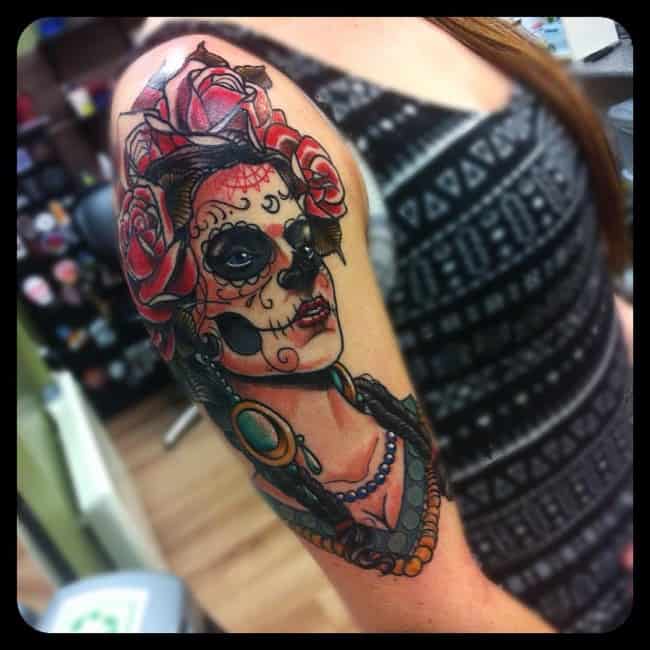 Gee Tattoos  Super fun mariachi skeleton from Saturday  Facebook