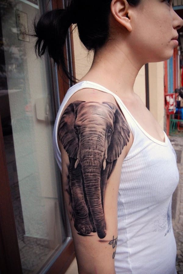 Elephant Tattoo Designs Meanings