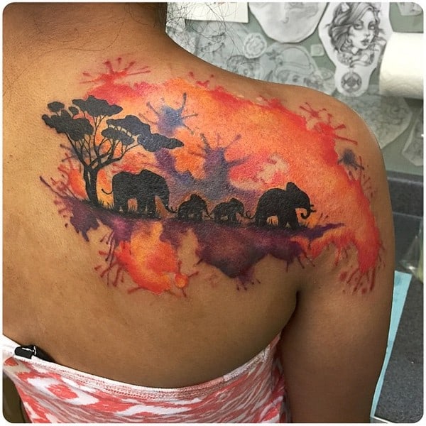 Elephant Tattoo Designs Pinterest