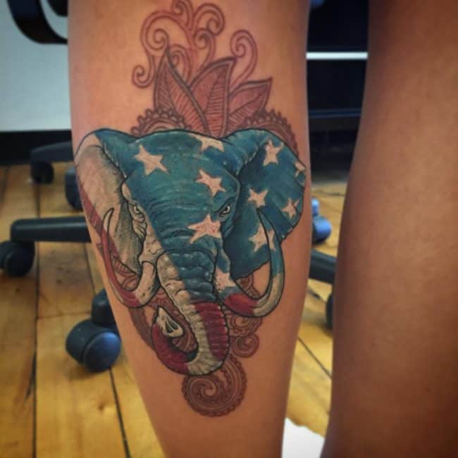 elephant tattoo14