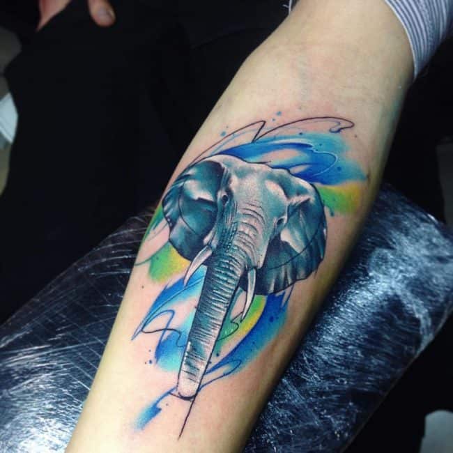 elephant tattoo22