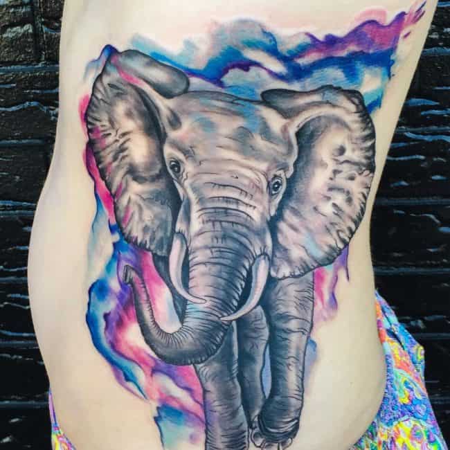 elephant tattoo28