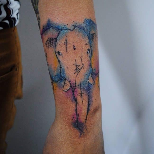 elephant tattoo29