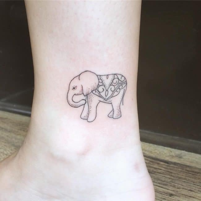 elephant tattoo33