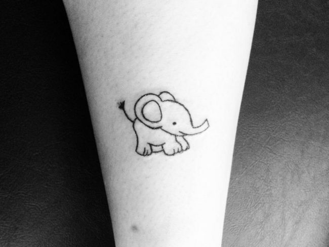 elephant tattoo39